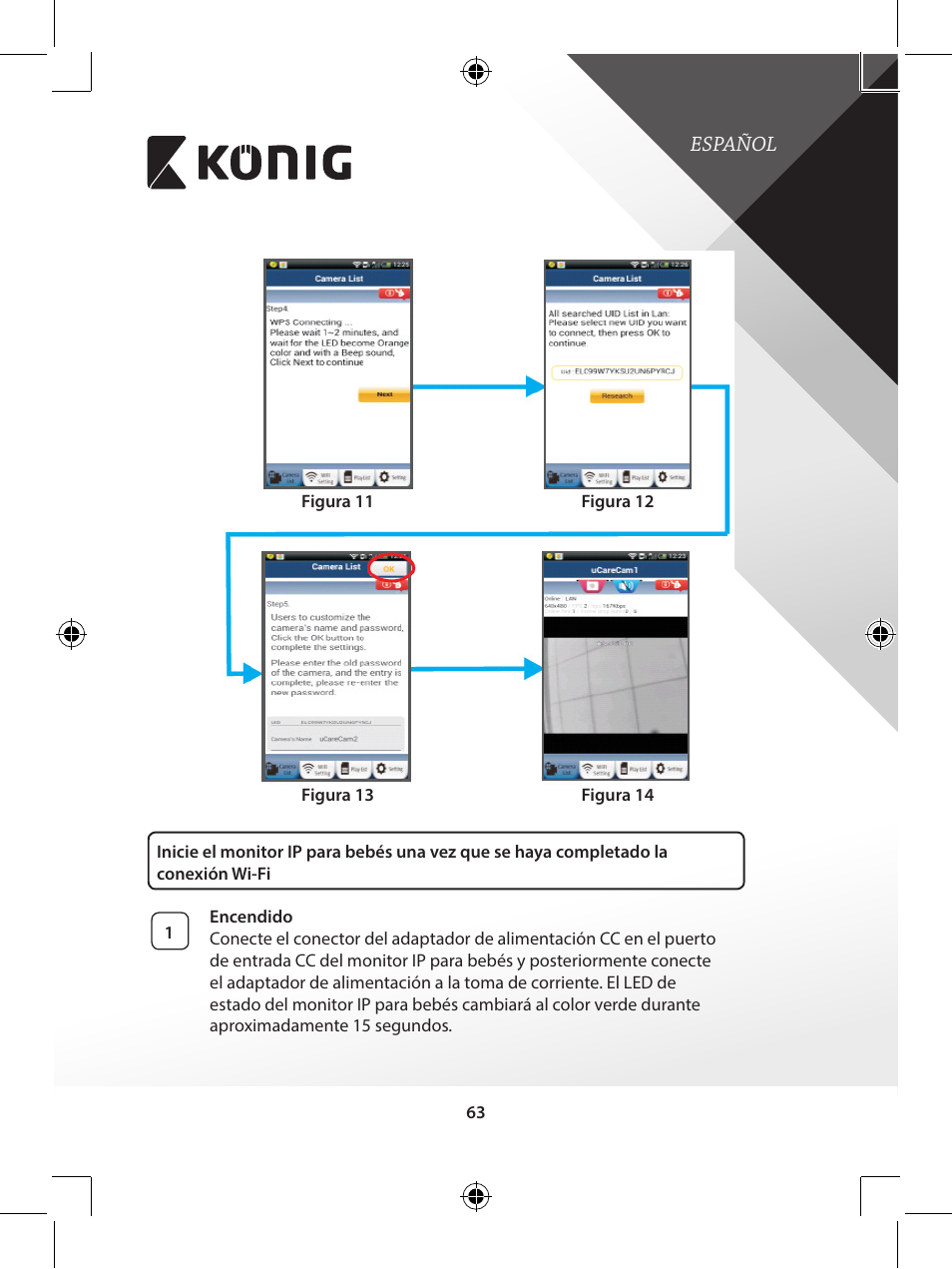Konig Electronic IP baby monitor User Manual | Page 63 / 199