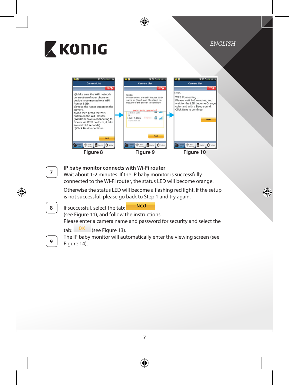 Konig Electronic IP baby monitor User Manual | Page 7 / 199