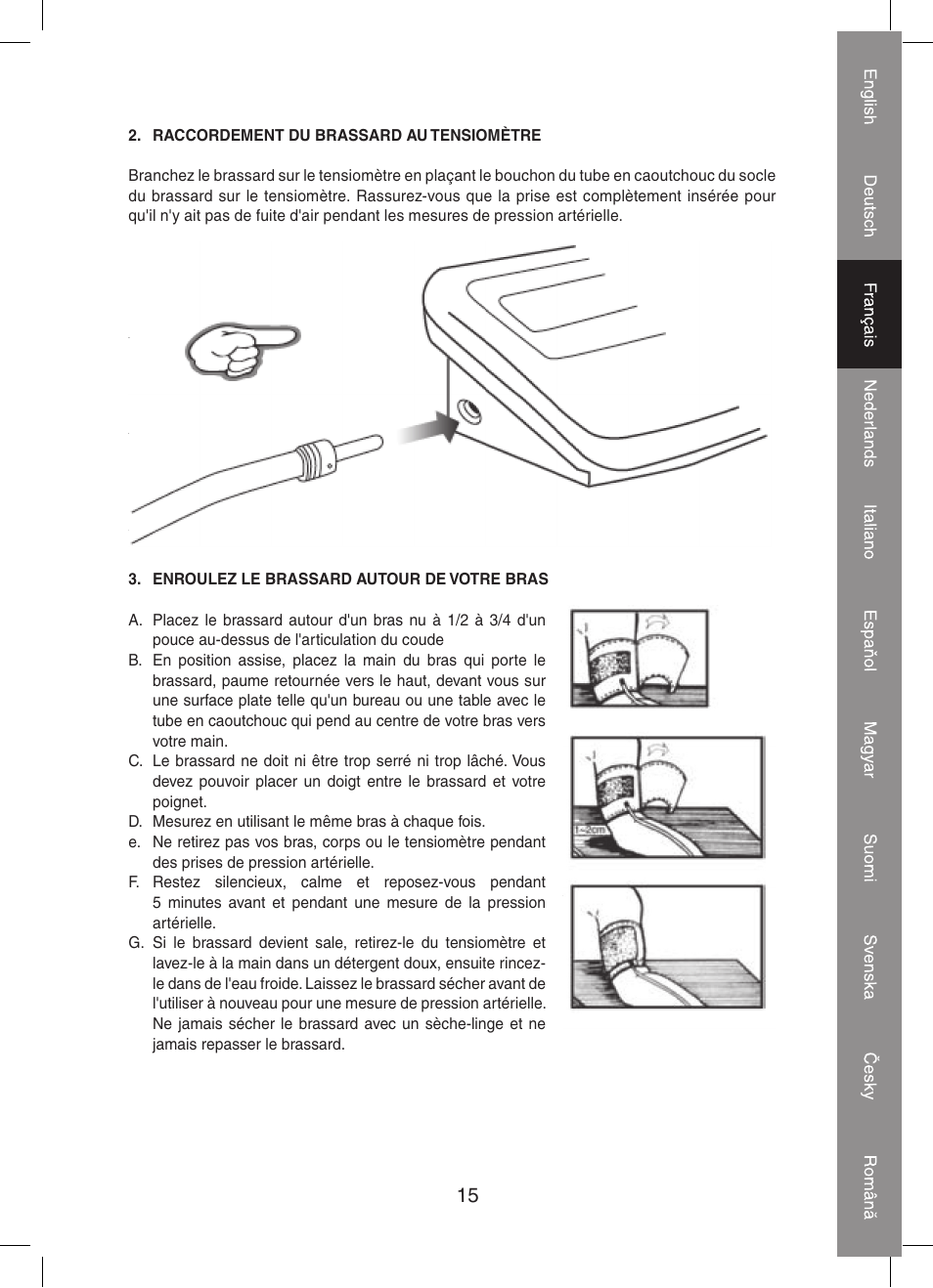 Konig Electronic Automatic blood pressure monitor User Manual | Page 15 / 68