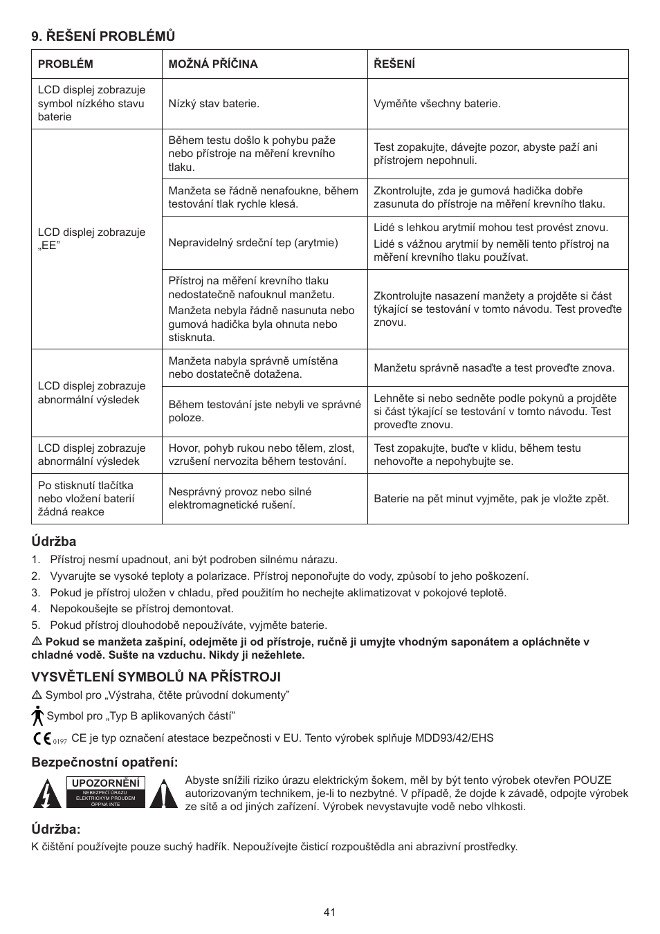 Konig Electronic Blood pressure monitor wrist User Manual | Page 41 / 51