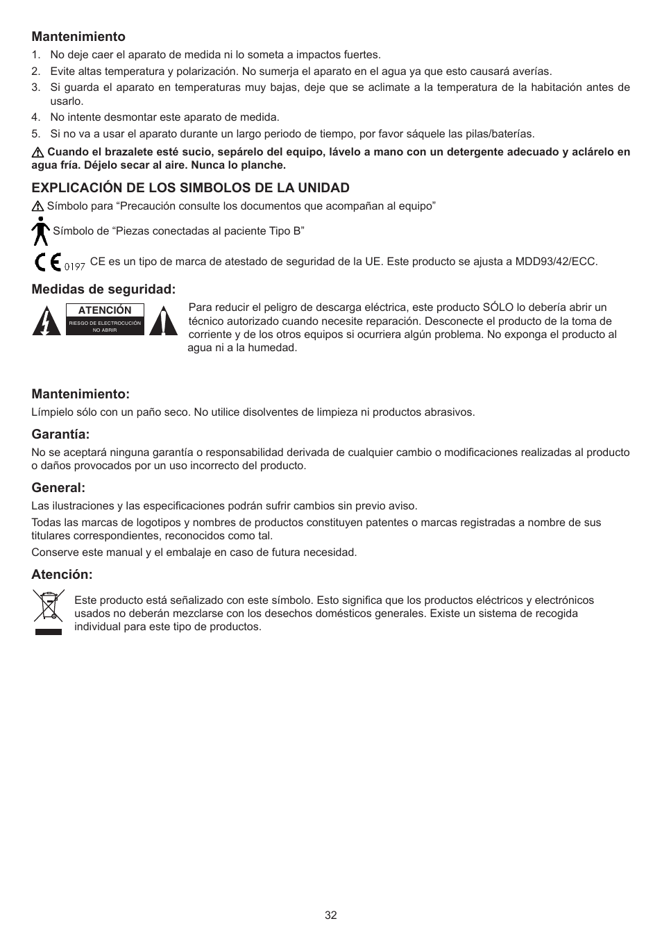 Konig Electronic Blood pressure monitor upperarm User Manual | Page 32 / 64