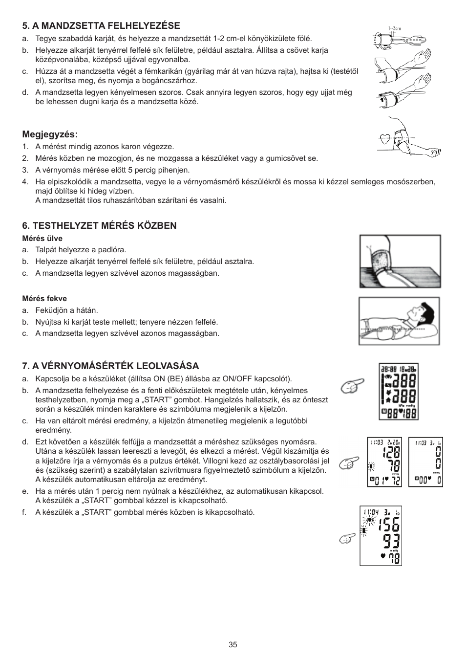 Konig Electronic Blood pressure monitor upperarm User Manual | Page 35 / 64