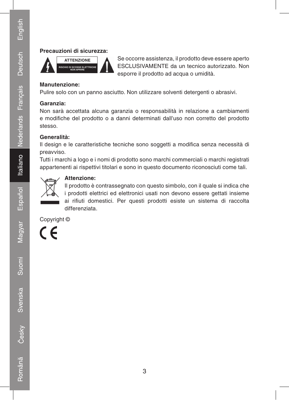 Konig Electronic Digital personal scale User Manual | Page 20 / 44