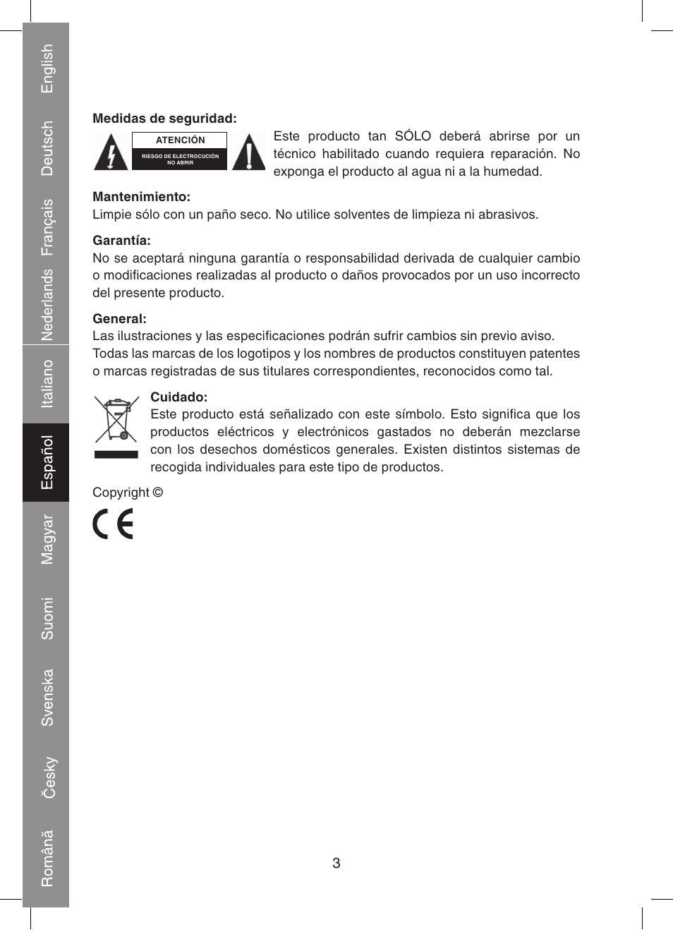 Konig Electronic Digital personal scale User Manual | Page 24 / 44