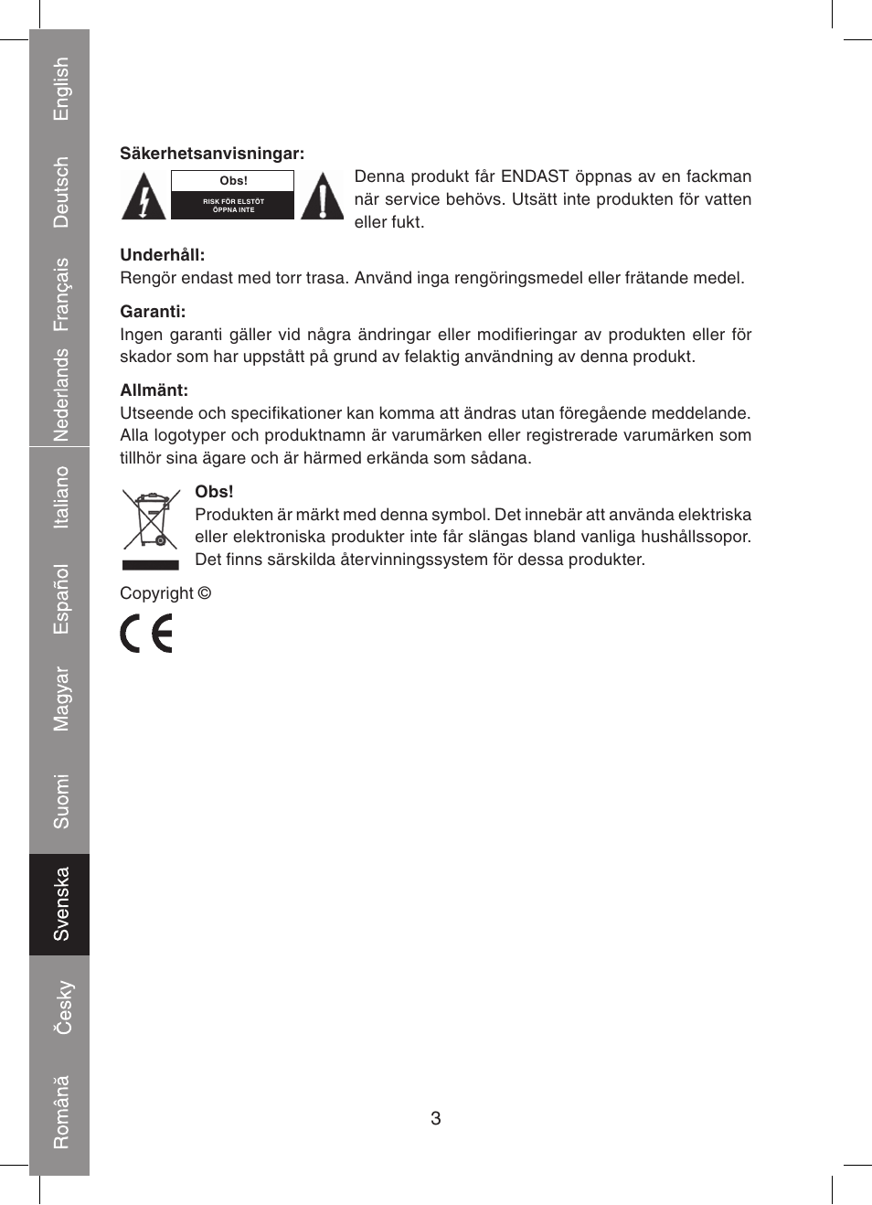 Konig Electronic Digital personal scale User Manual | Page 36 / 44