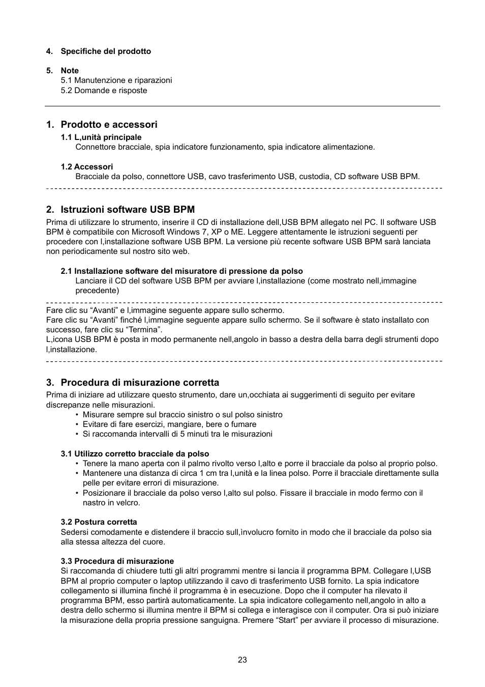 Konig Electronic Wrist blood pressure monitor User Manual | Page 23 / 73