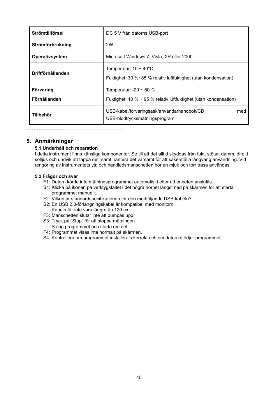 Konig Electronic Wrist blood pressure monitor User Manual | Page 45 / 73