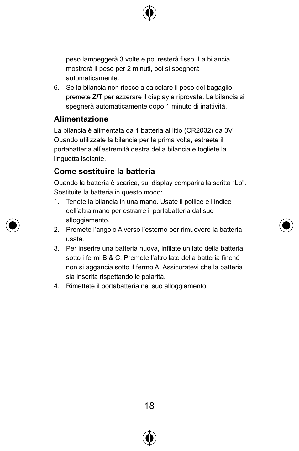 Konig Electronic Digital luggage scale User Manual | Page 18 / 60