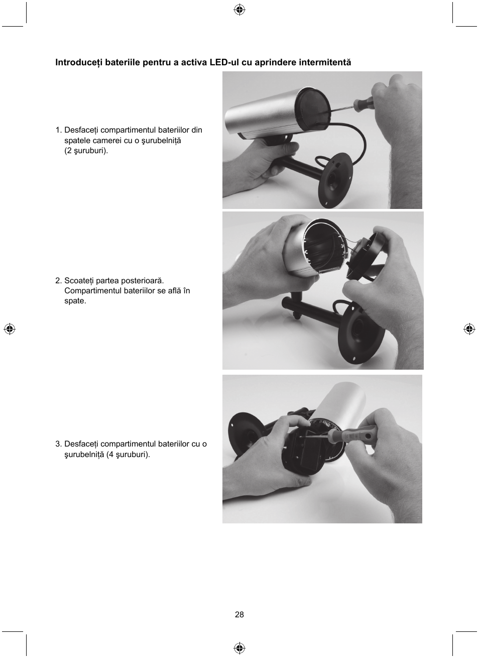 Konig Electronic Dummy outdoor camera User Manual | Page 28 / 41