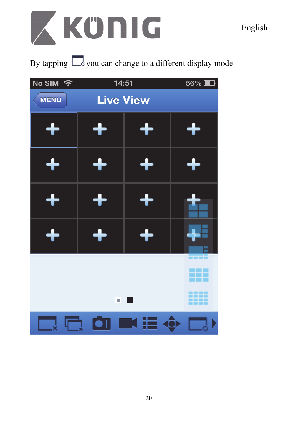 Konig Electronic Digital security video recorder equipped with built-in 500 GB hard disk User Manual | Page 20 / 550