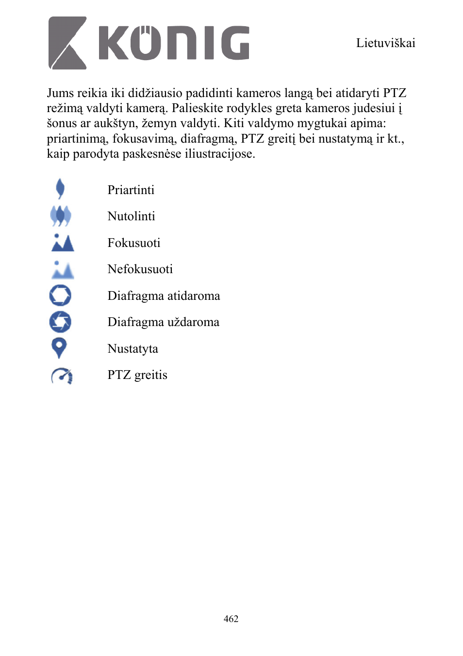 Konig Electronic Digital security video recorder equipped with built-in 500 GB hard disk User Manual | Page 462 / 550