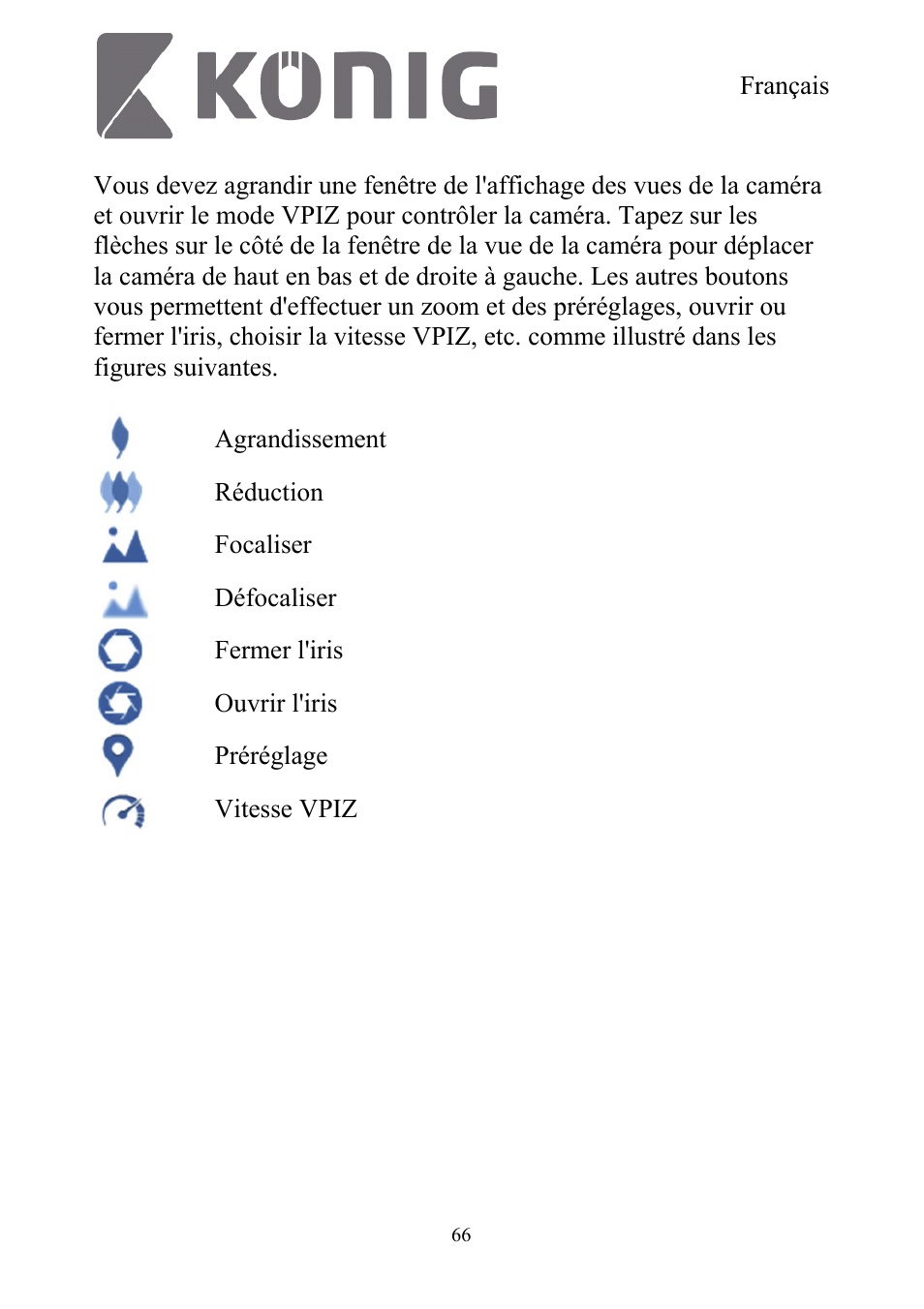 Konig Electronic Digital security video recorder equipped with built-in 500 GB hard disk User Manual | Page 66 / 550