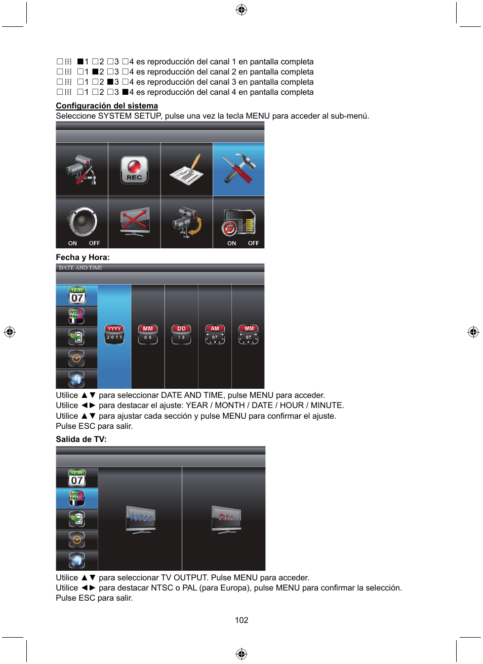 Konig Electronic Digital 2.4 GHz wireless camera system User Manual | Page 102 / 252