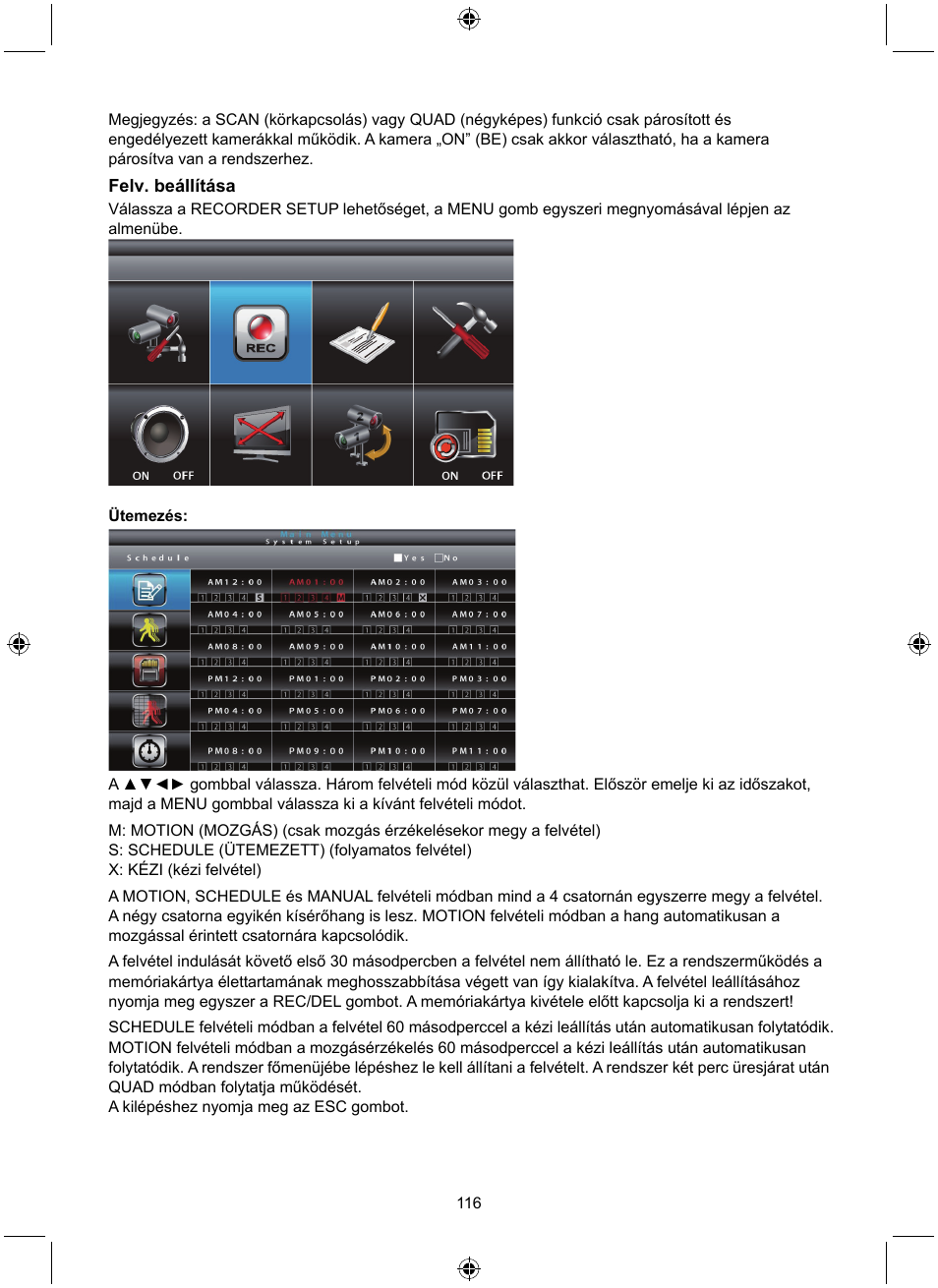 Konig Electronic Digital 2.4 GHz wireless camera system User Manual | Page 116 / 252
