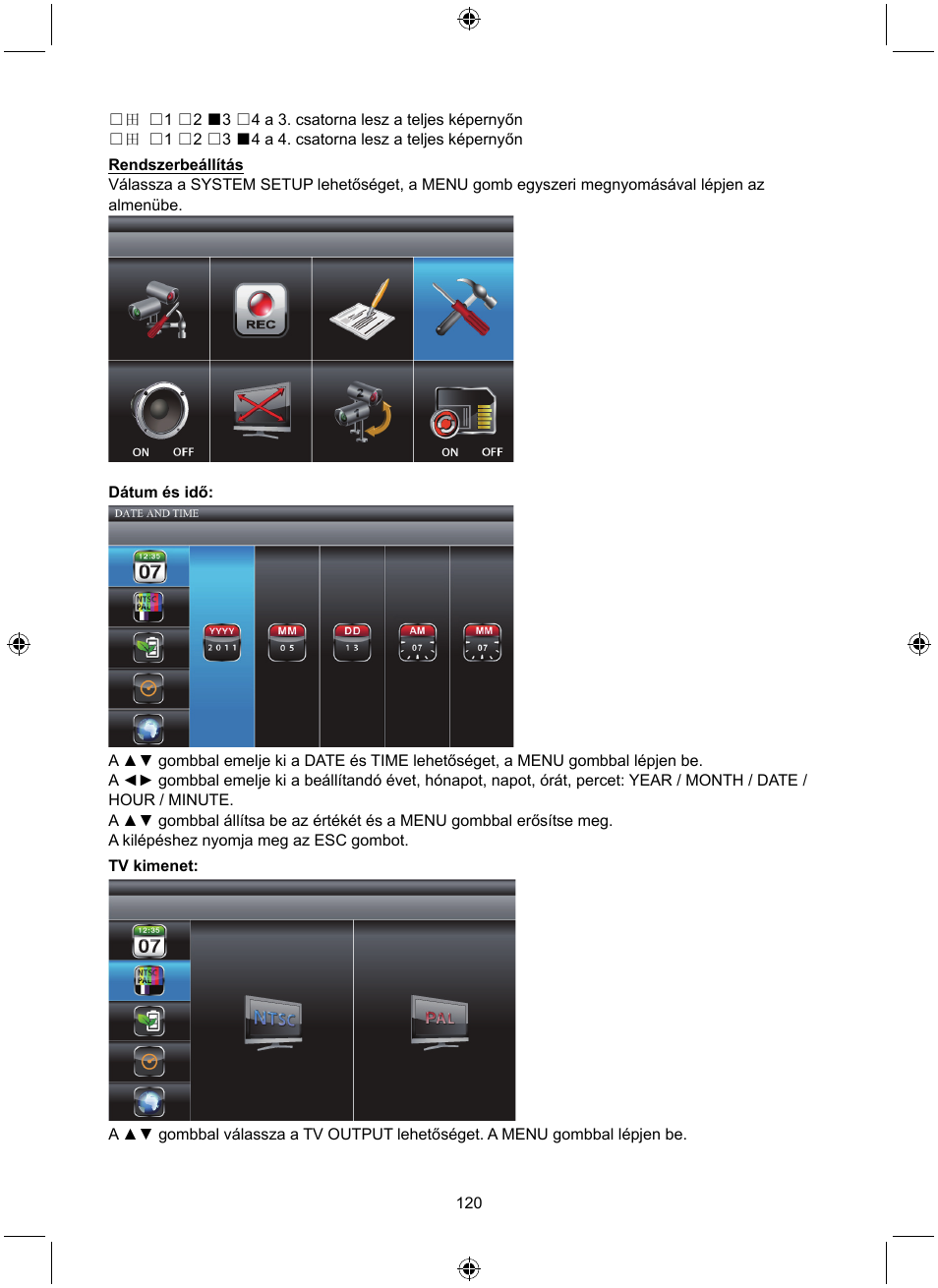 Konig Electronic Digital 2.4 GHz wireless camera system User Manual | Page 120 / 252