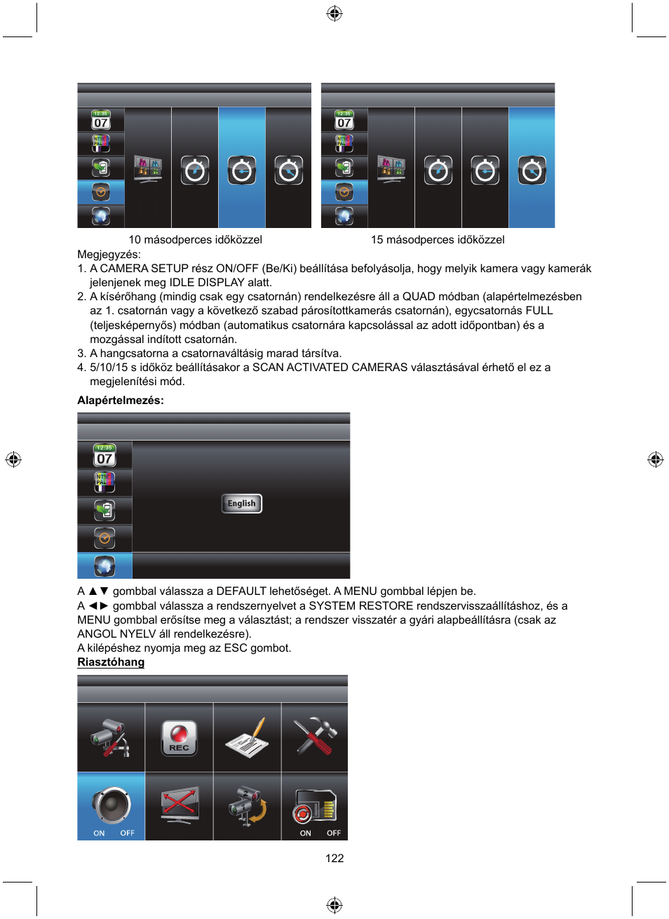 Konig Electronic Digital 2.4 GHz wireless camera system User Manual | Page 122 / 252