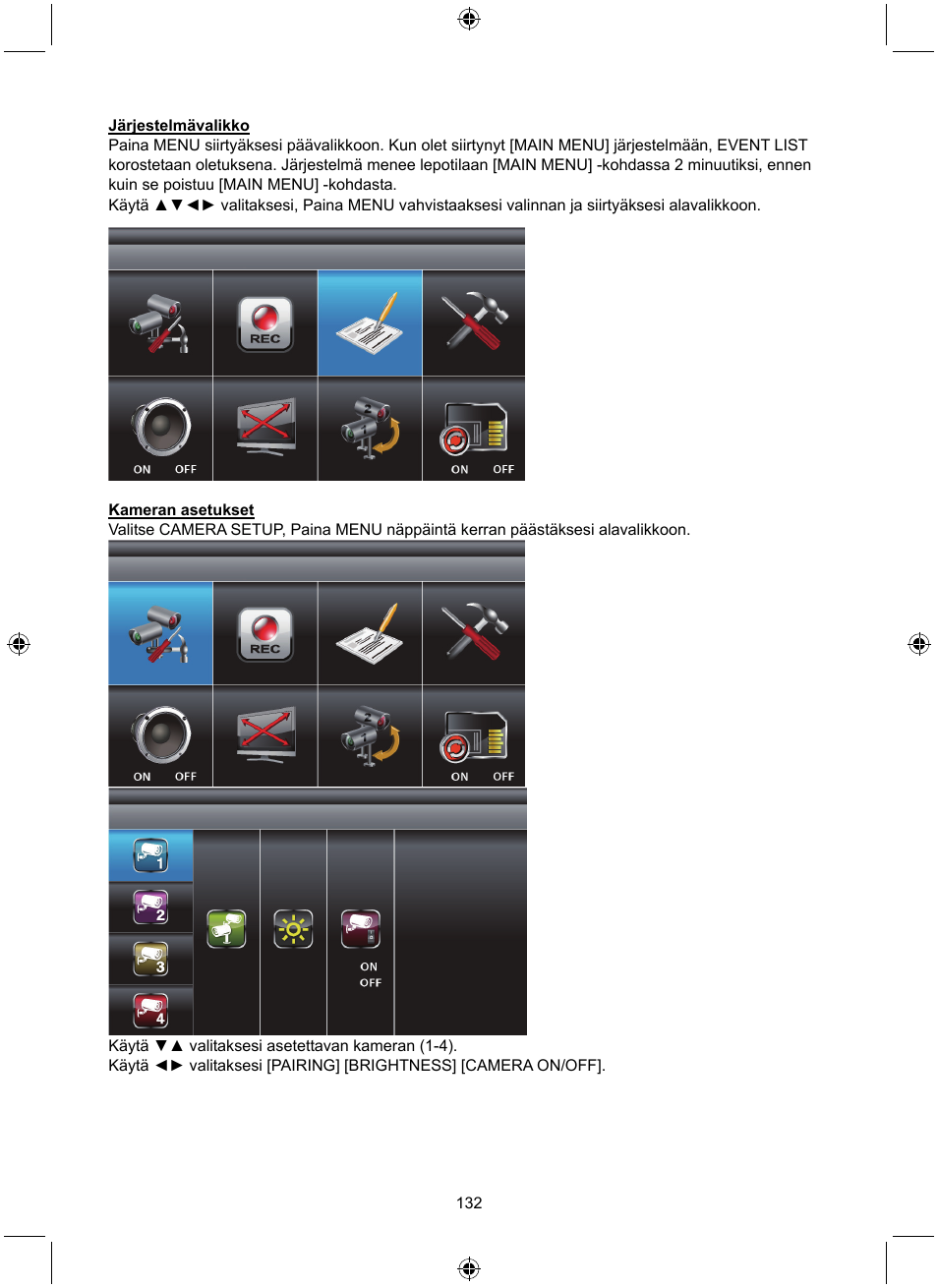 Konig Electronic Digital 2.4 GHz wireless camera system User Manual | Page 132 / 252