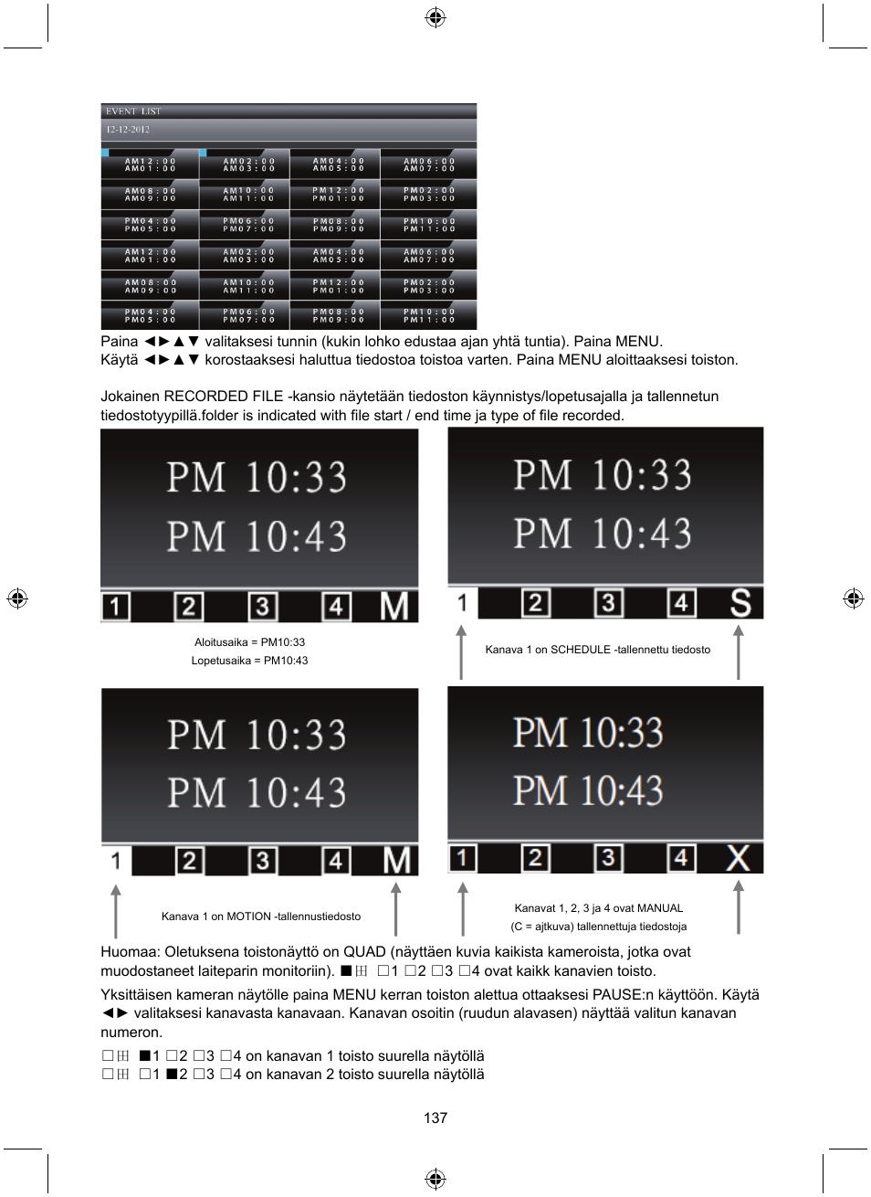Konig Electronic Digital 2.4 GHz wireless camera system User Manual | Page 137 / 252