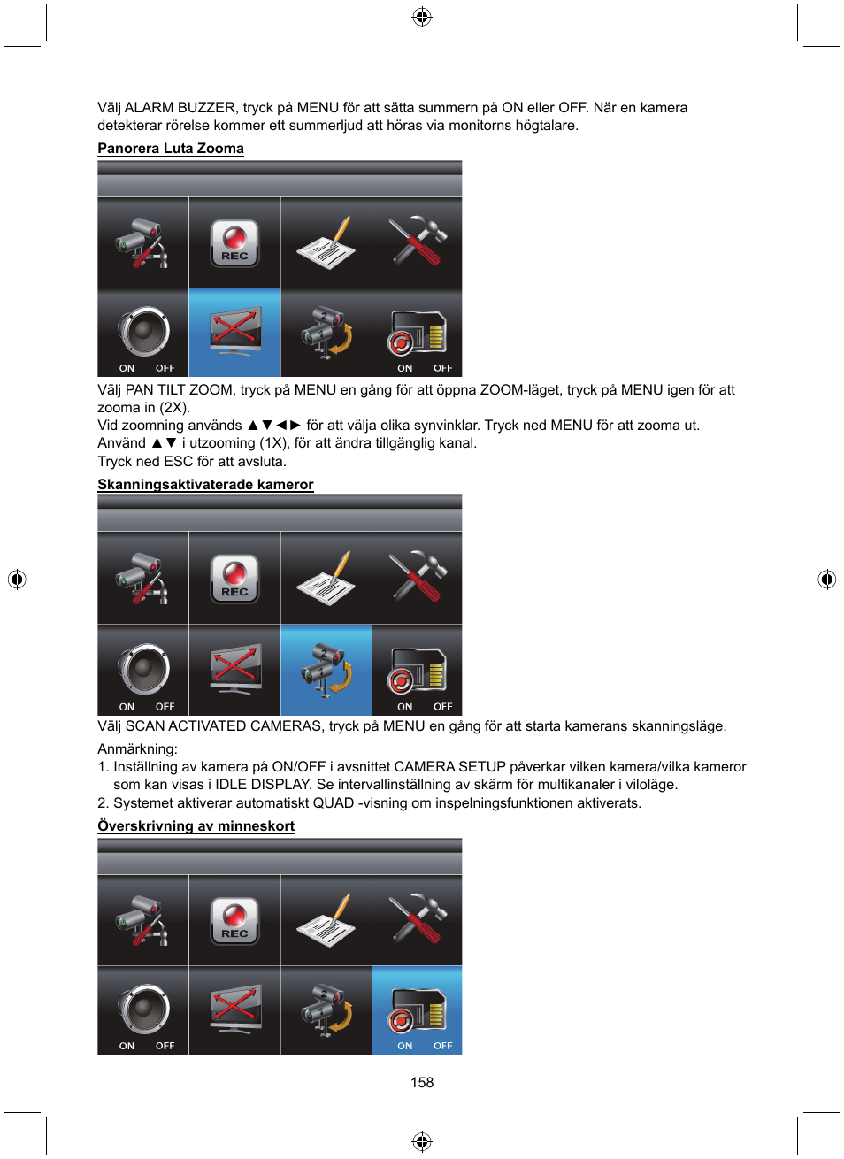 Konig Electronic Digital 2.4 GHz wireless camera system User Manual | Page 158 / 252