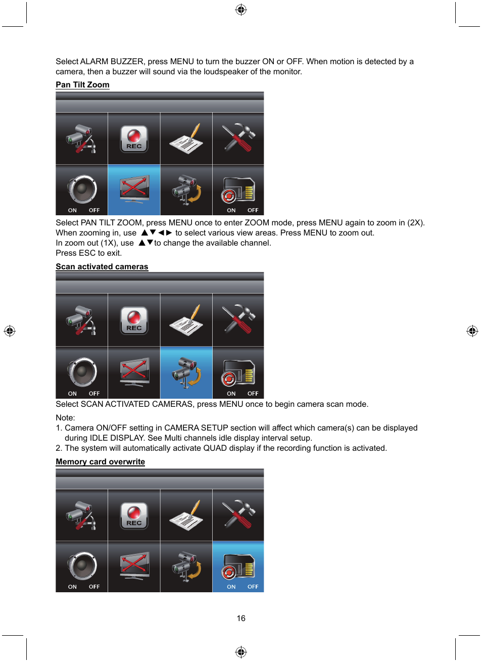 Konig Electronic Digital 2.4 GHz wireless camera system User Manual | Page 16 / 252