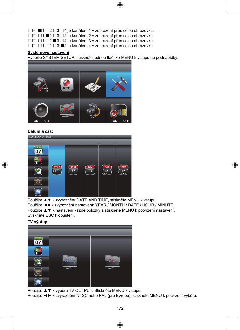 Konig Electronic Digital 2.4 GHz wireless camera system User Manual | Page 172 / 252