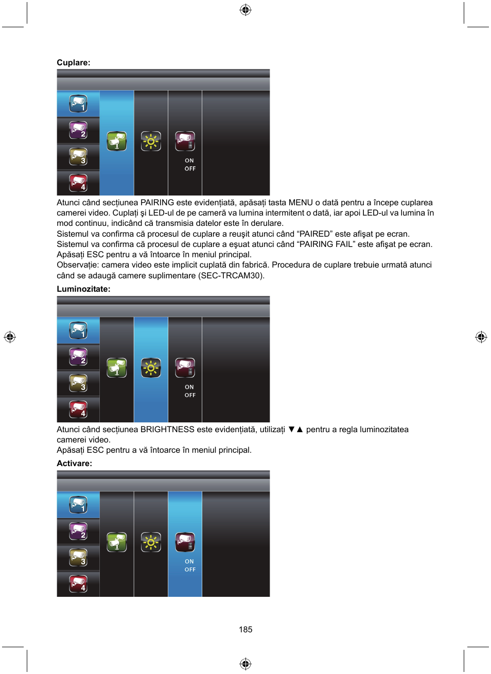 Konig Electronic Digital 2.4 GHz wireless camera system User Manual | Page 185 / 252