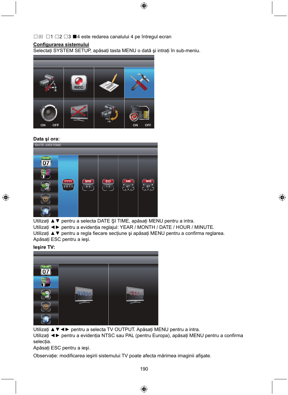 Konig Electronic Digital 2.4 GHz wireless camera system User Manual | Page 190 / 252