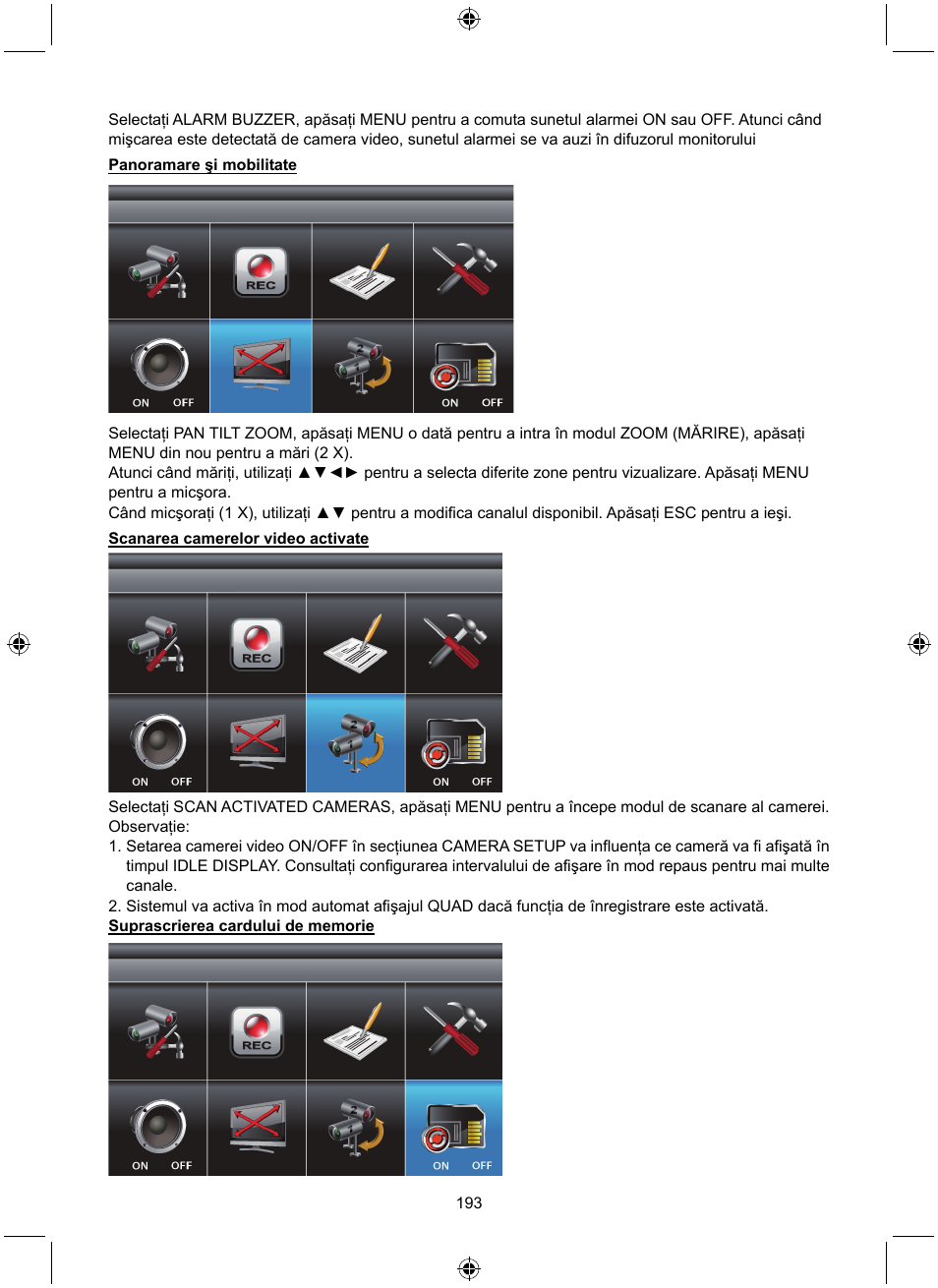 Konig Electronic Digital 2.4 GHz wireless camera system User Manual | Page 193 / 252
