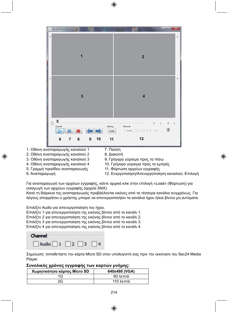 Konig Electronic Digital 2.4 GHz wireless camera system User Manual | Page 214 / 252