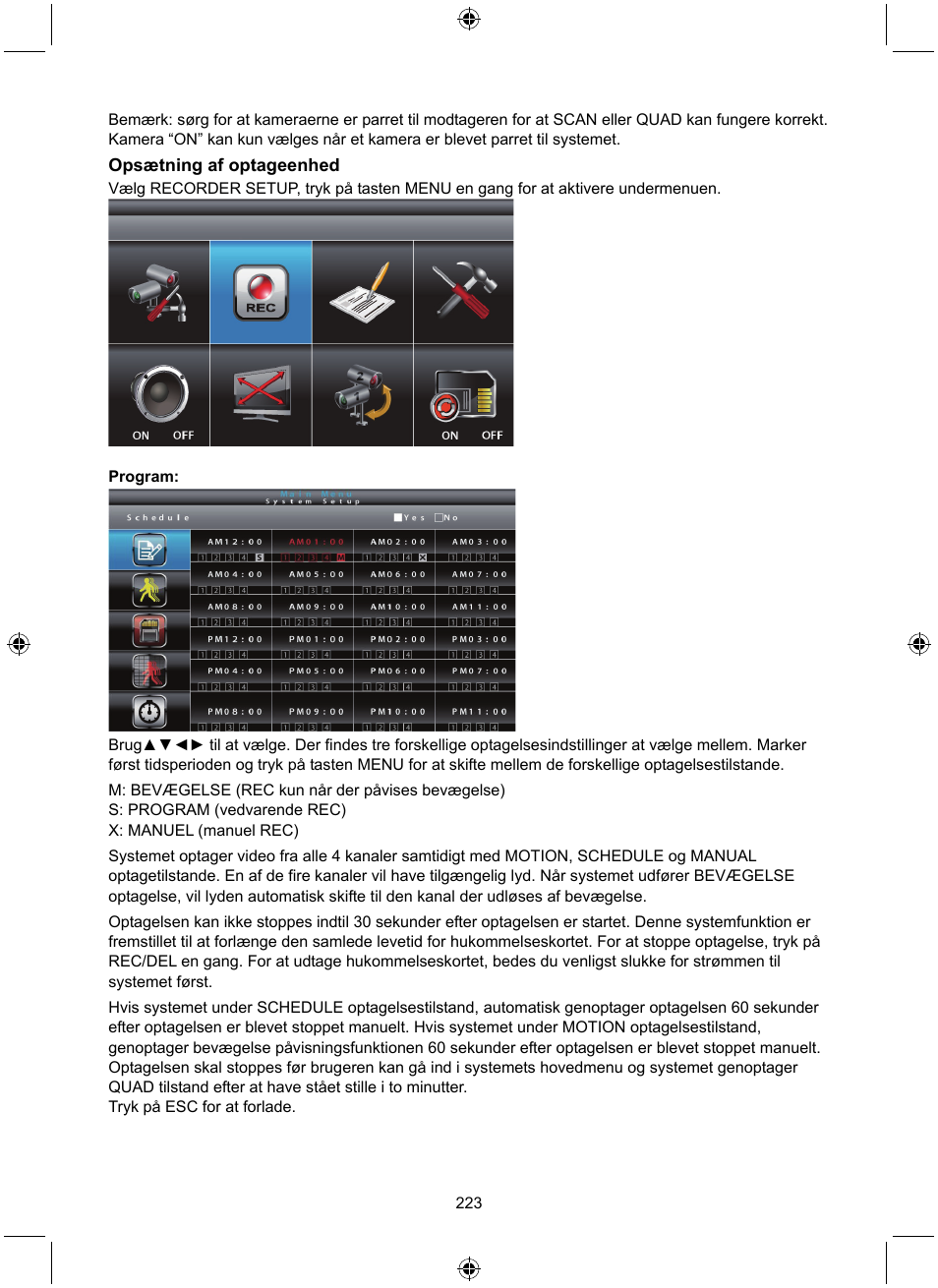 Konig Electronic Digital 2.4 GHz wireless camera system User Manual | Page 223 / 252