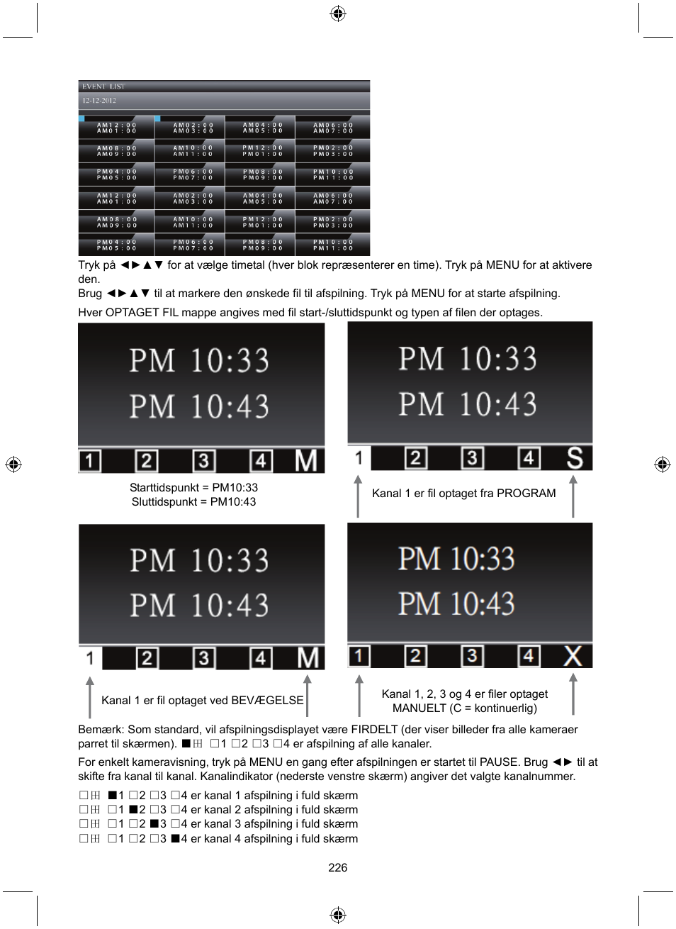 Konig Electronic Digital 2.4 GHz wireless camera system User Manual | Page 226 / 252