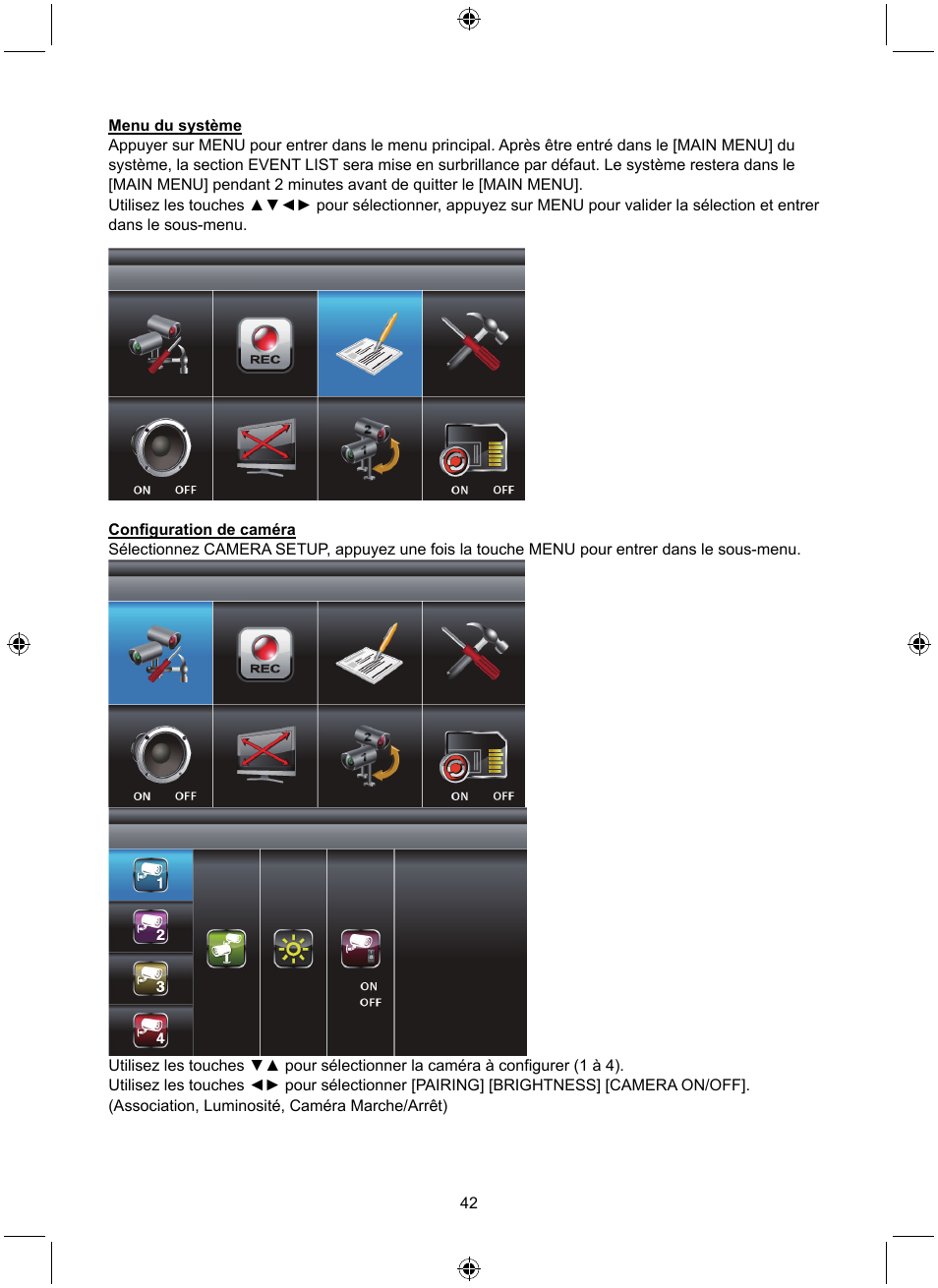 Konig Electronic Digital 2.4 GHz wireless camera system User Manual | Page 42 / 252