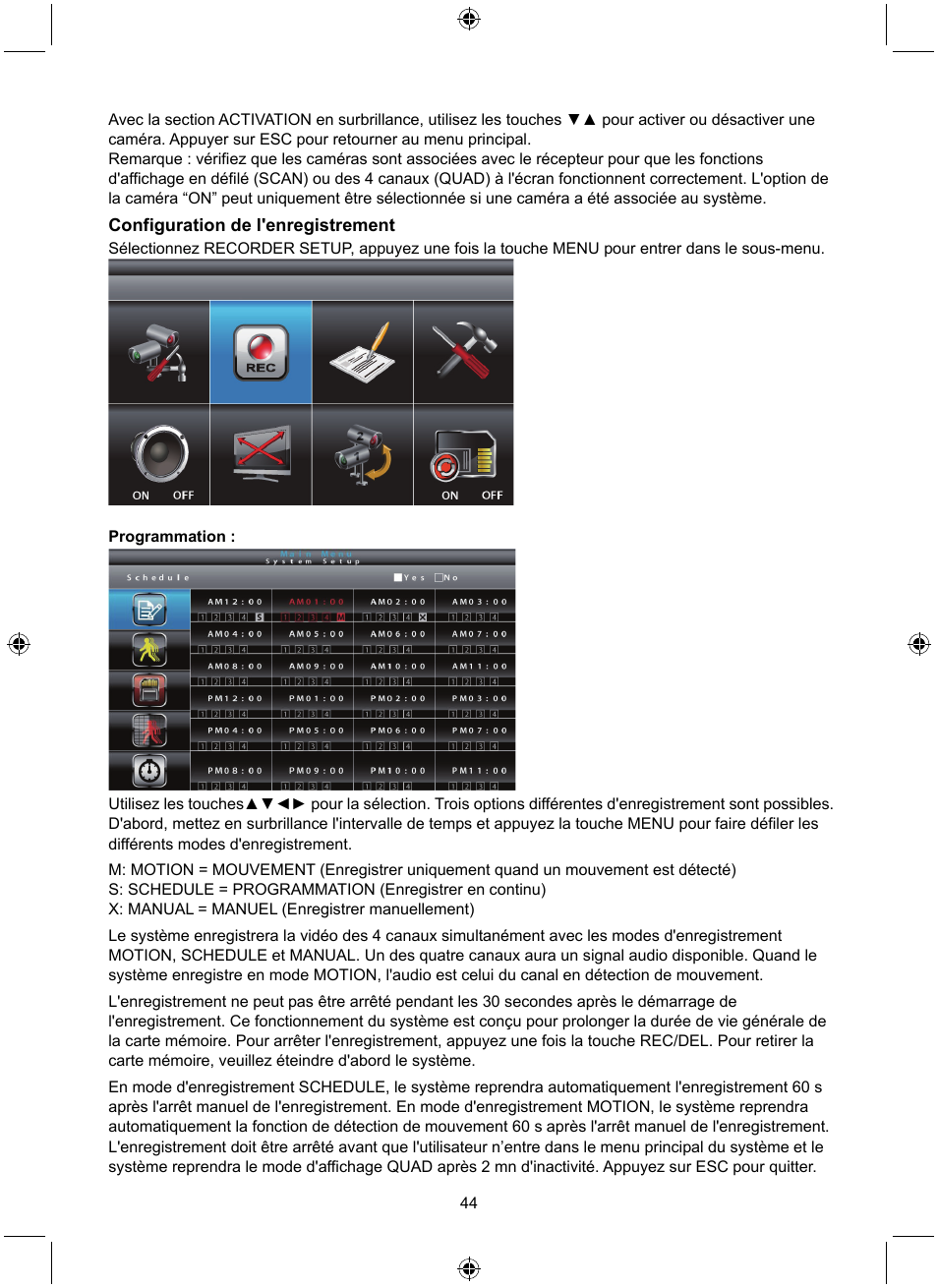 Konig Electronic Digital 2.4 GHz wireless camera system User Manual | Page 44 / 252