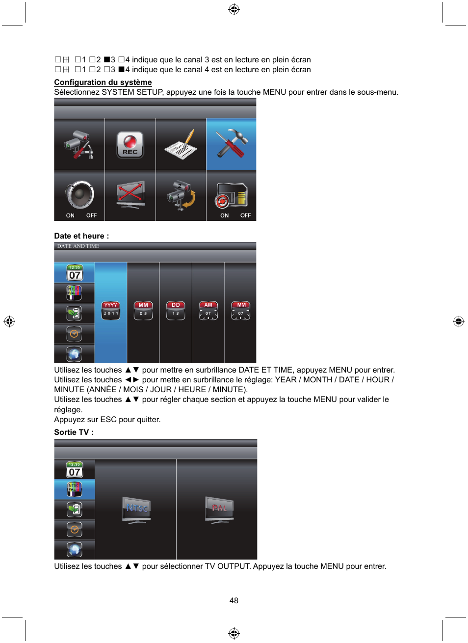 Konig Electronic Digital 2.4 GHz wireless camera system User Manual | Page 48 / 252