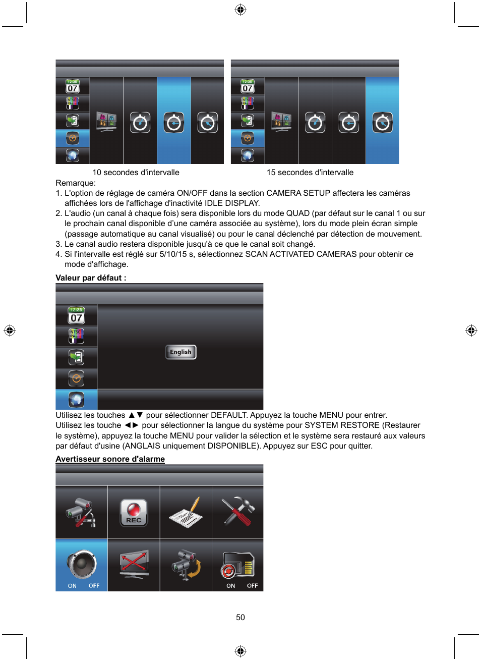 Konig Electronic Digital 2.4 GHz wireless camera system User Manual | Page 50 / 252