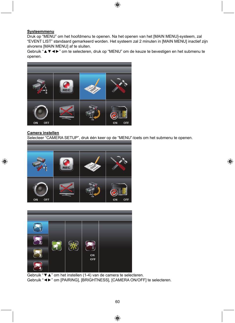 Konig Electronic Digital 2.4 GHz wireless camera system User Manual | Page 60 / 252