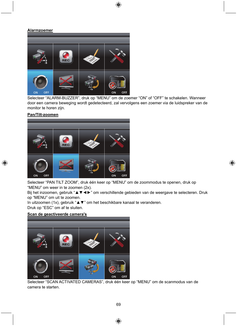 Konig Electronic Digital 2.4 GHz wireless camera system User Manual | Page 69 / 252