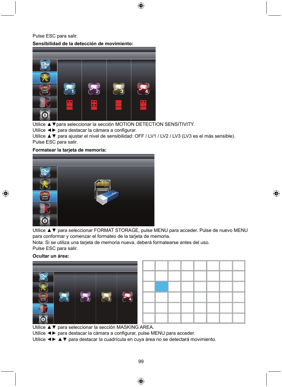 Konig Electronic Digital 2.4 GHz wireless camera system User Manual | Page 99 / 252