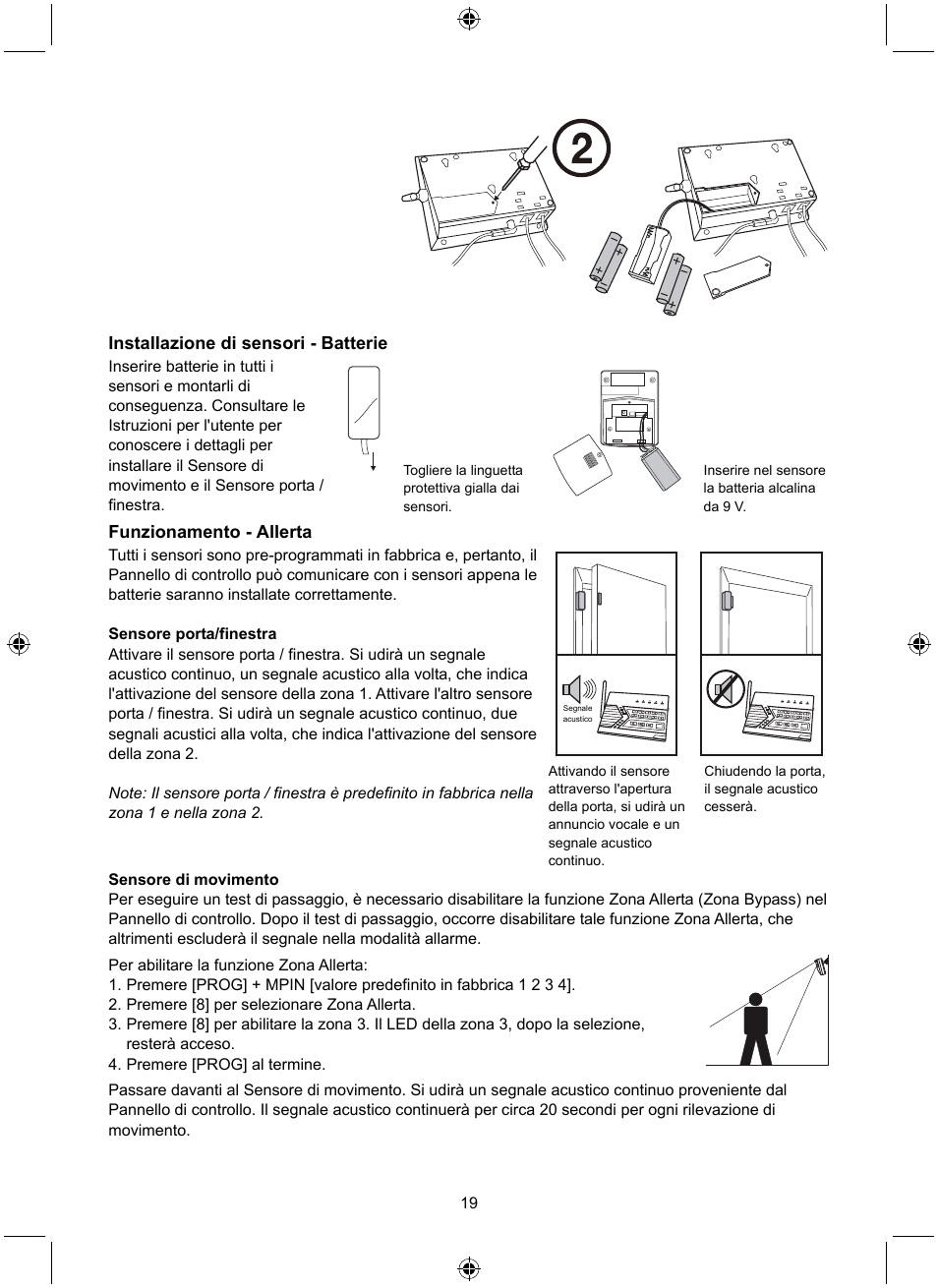 Konig Electronic Wireless alarm system User Manual | Page 19 / 72