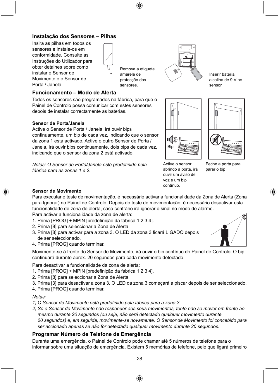 Konig Electronic Wireless alarm system User Manual | Page 28 / 72