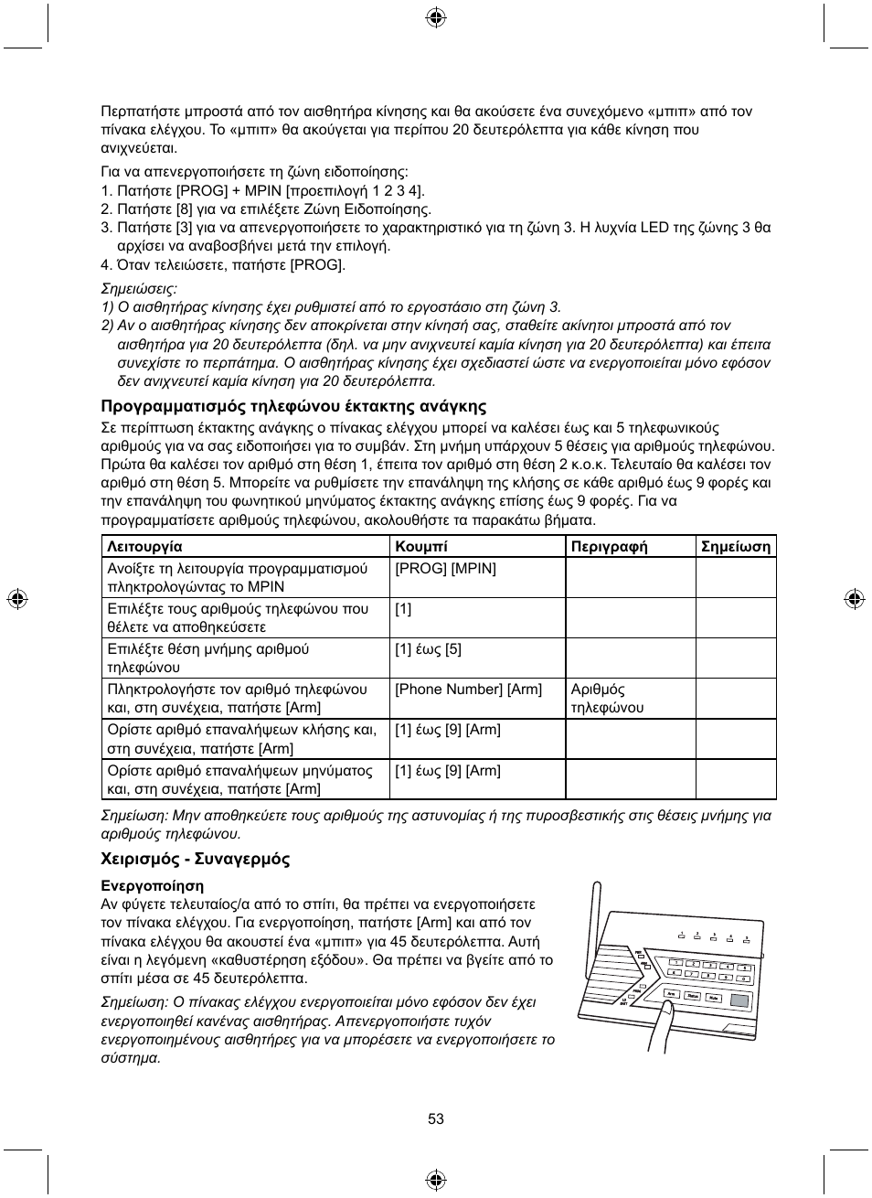 Konig Electronic Wireless alarm system User Manual | Page 53 / 72