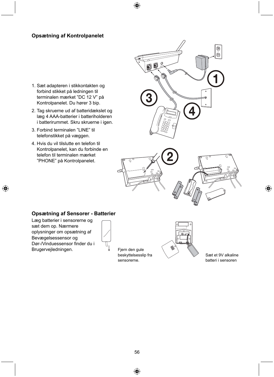 Konig Electronic Wireless alarm system User Manual | Page 56 / 72