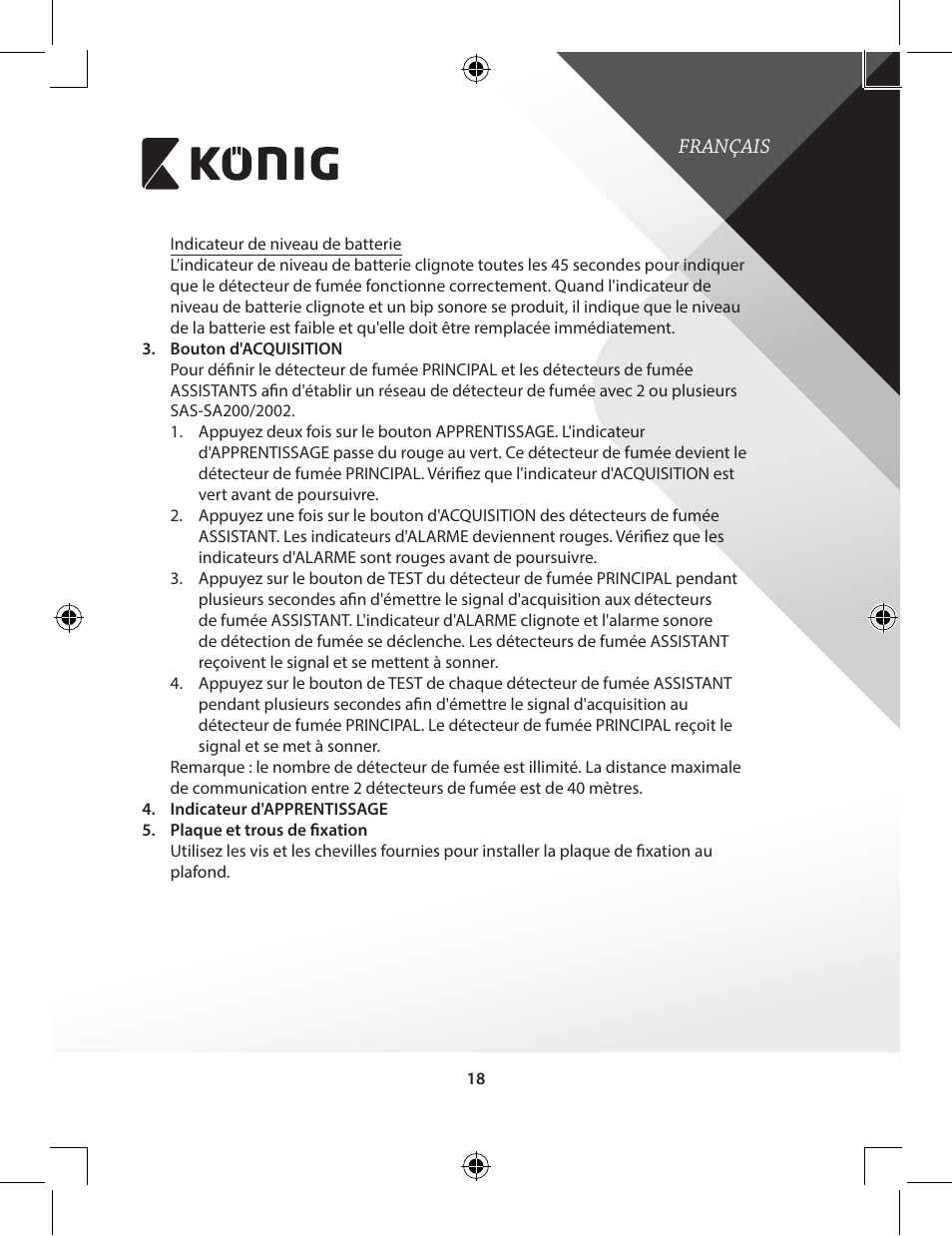 Konig Electronic Duo-pack wireless interconnectable smoke alarm User Manual | Page 18 / 176