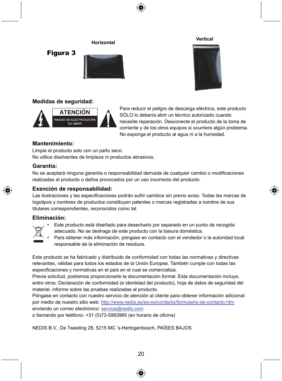 Figura 3 | Konig Electronic Design indoor DVB-T antenna with LTE filter User Manual | Page 20 / 51
