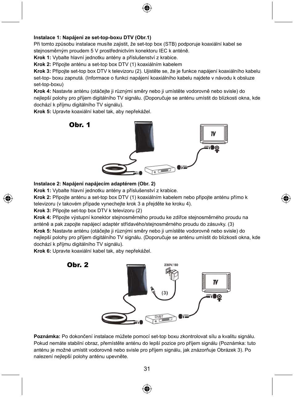 Konig Electronic Design indoor DVB-T antenna with LTE filter User Manual | Page 31 / 51