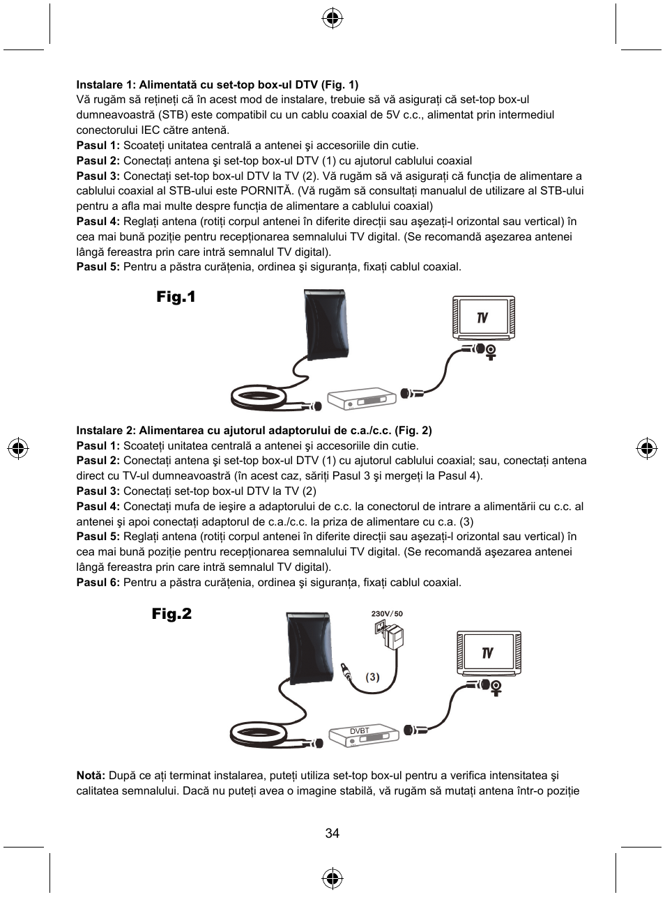 Konig Electronic Design indoor DVB-T antenna with LTE filter User Manual | Page 34 / 51