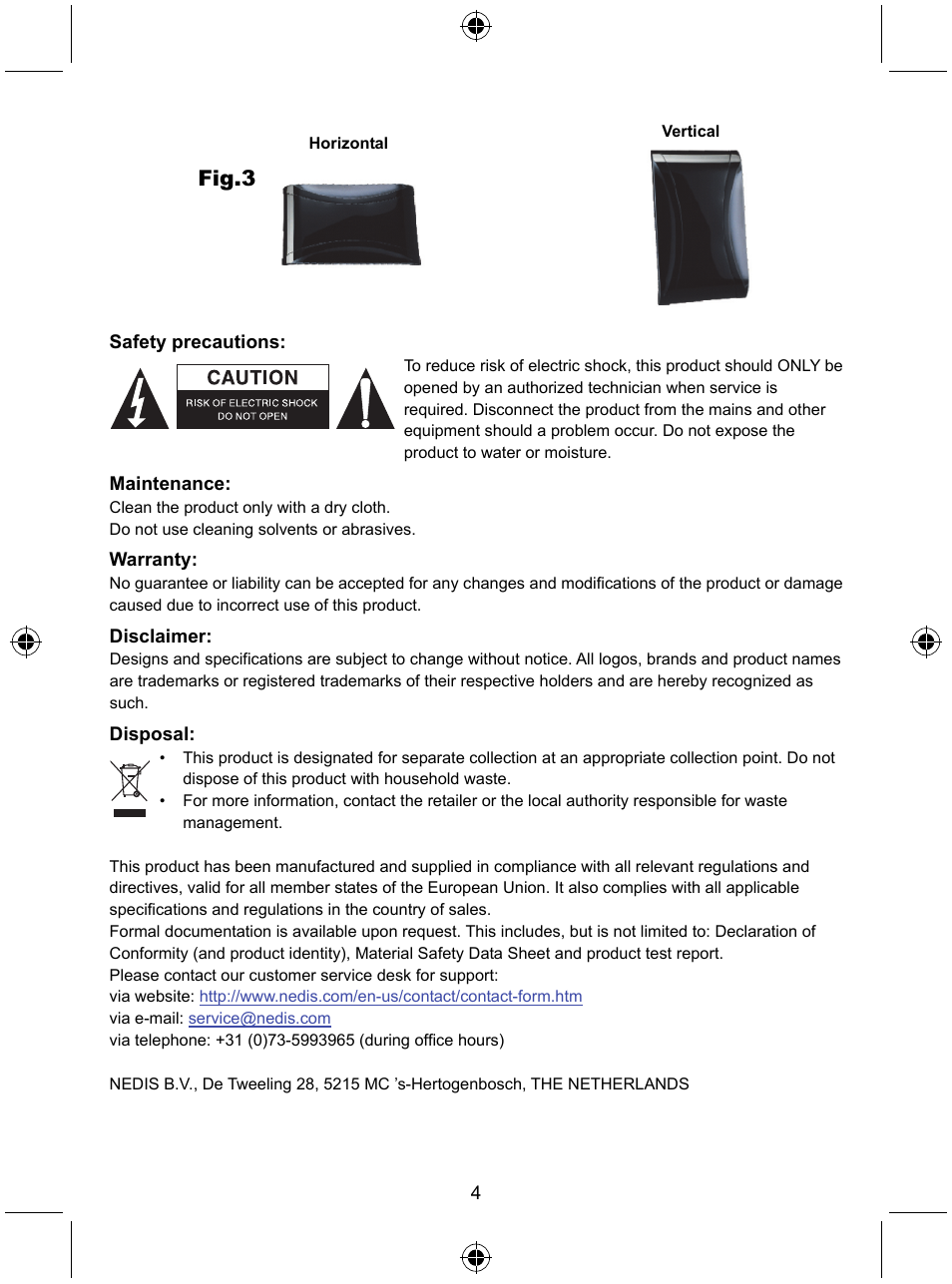 Fig.3 | Konig Electronic Design indoor DVB-T antenna with LTE filter User Manual | Page 4 / 51