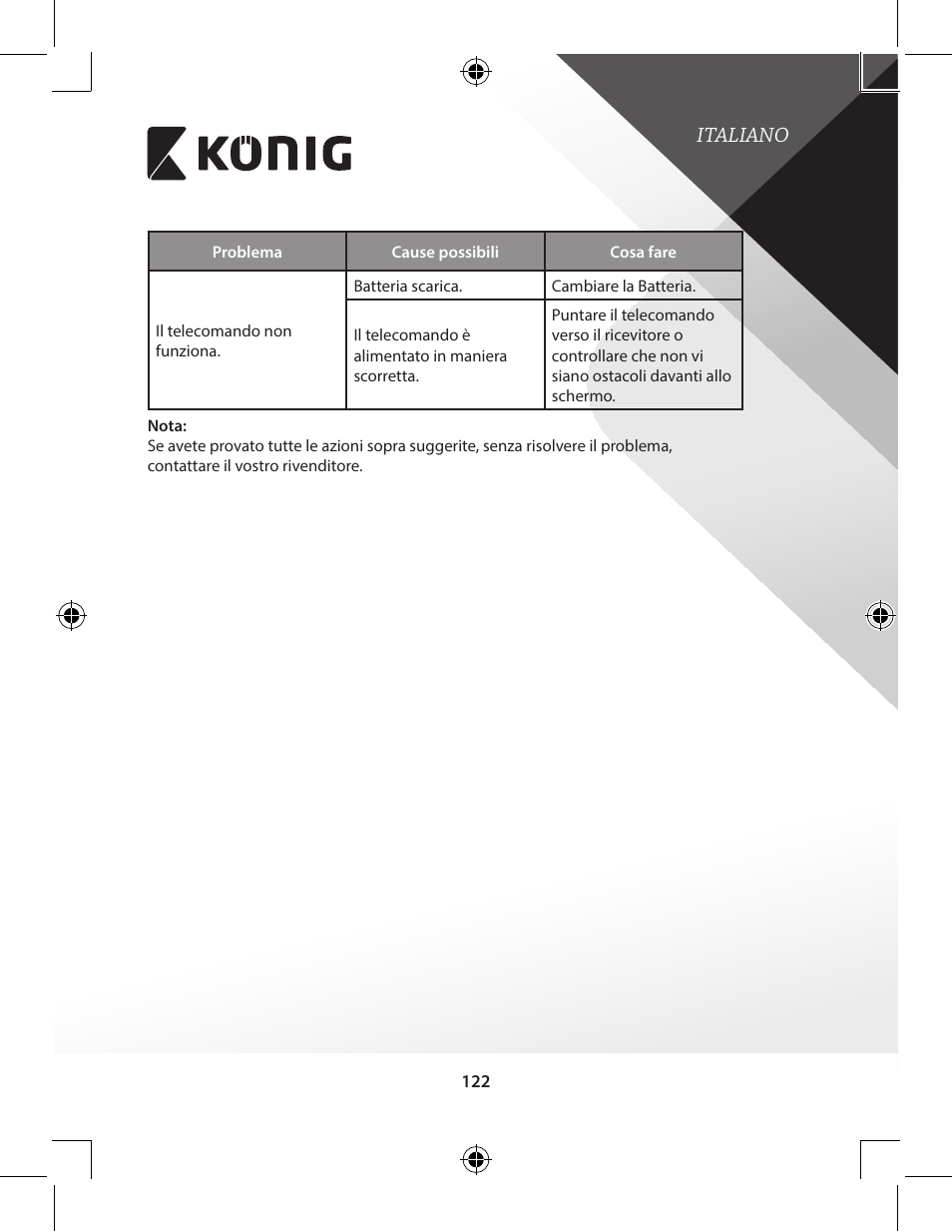 Italiano | Konig Electronic High-definition DVB-T2 receiver User Manual | Page 122 / 404