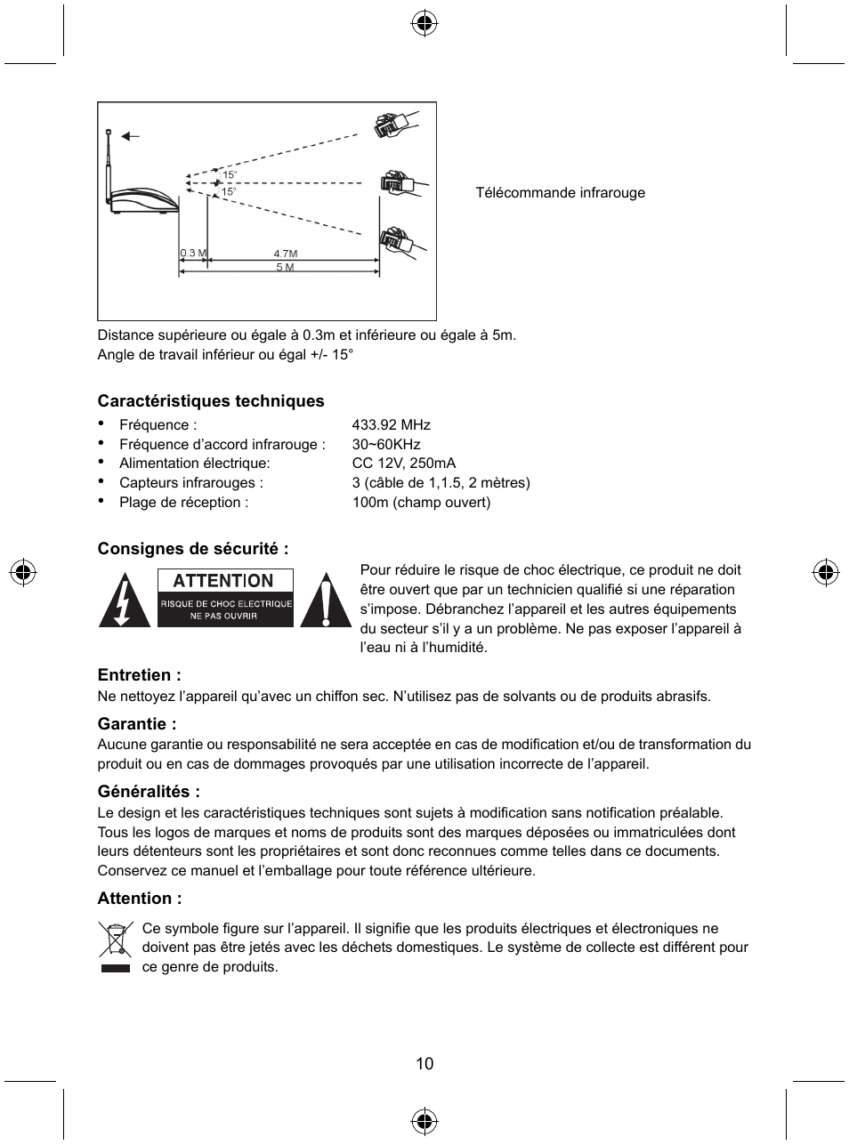 Konig Electronic Remote control extender User Manual | Page 11 / 48