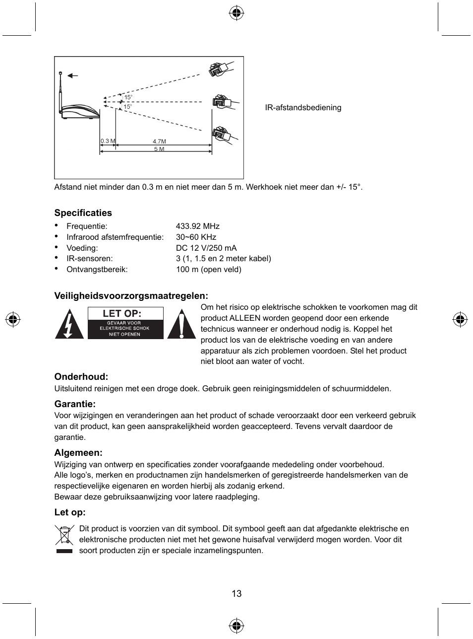 Konig Electronic Remote control extender User Manual | Page 14 / 48